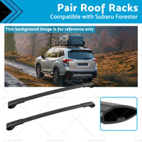 {{ Pair Balck Roof Racks Cross Bars Suitable For Subaru Forester 2008-2021 }} - Buy Car Parts Online at {{ Kaka Auto Parts }}.