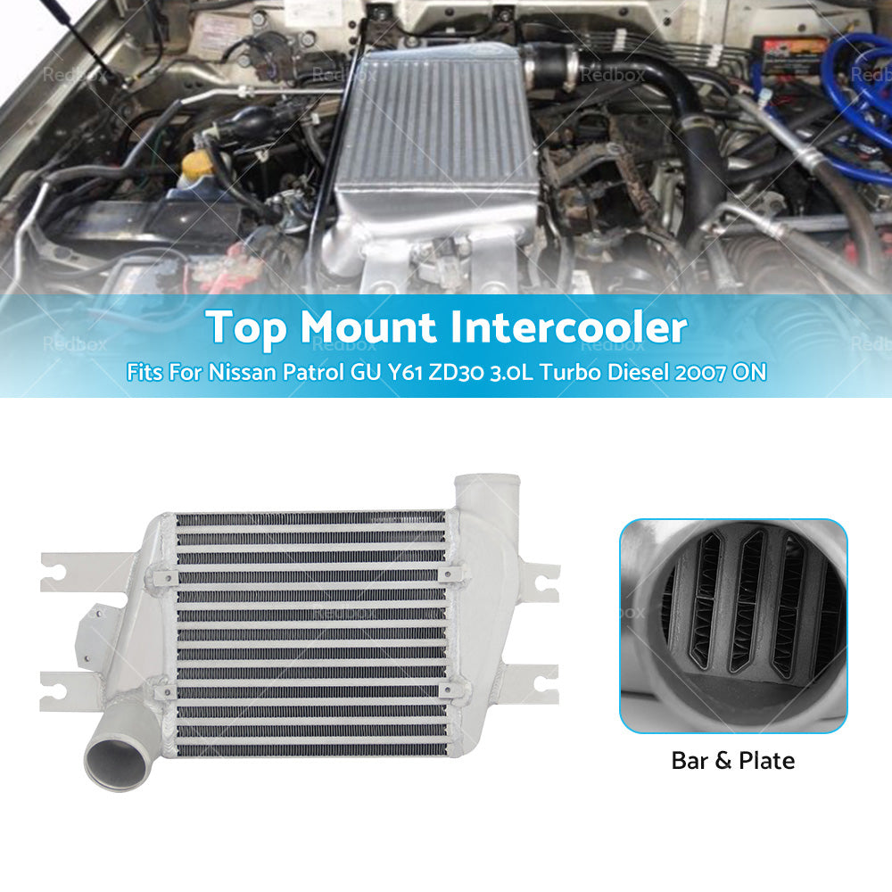 {{ Upgrade Intercooler fits Nissan Patrol GU Y61 ZD30 3. 0L Turbo Diesel 2007 ON }} - Buy Car Parts Online at {{ Kaka Auto Parts }}.