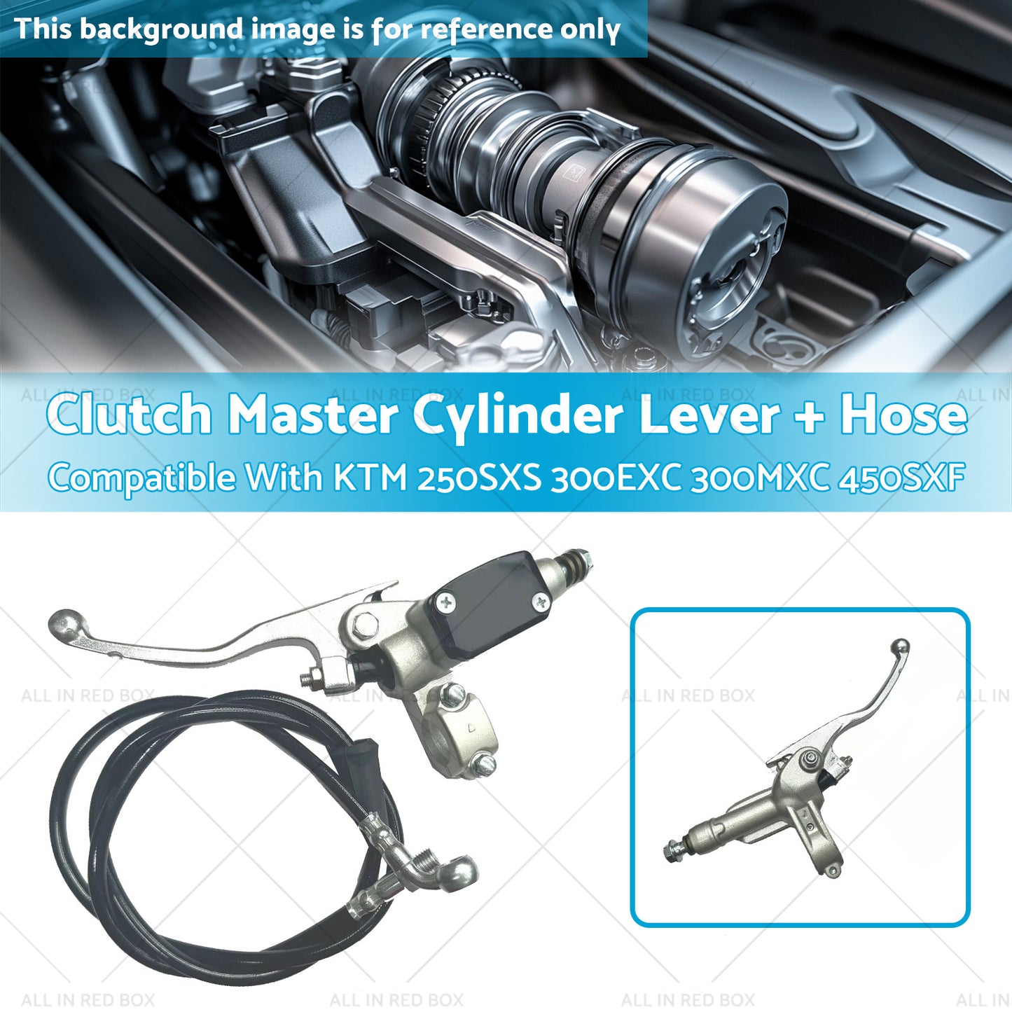 {{ Clutch Master Cylinder Lever + Hose Suitable For KTM 250SXS 300EXC 300MXC 450SXF }} - Buy Car Parts Online at {{ Kaka Auto Parts }}.