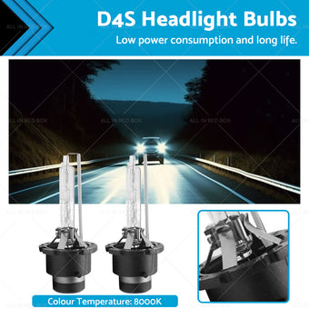 compare product 8000K D4S D4R HID Headlight Bulbs Suitable For Lexus Honda Mazda Toyota 35W