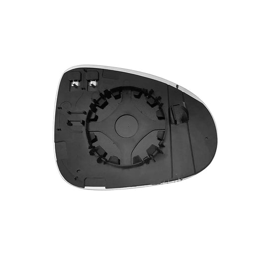 Left Heated Convex Mirror Glass with Base Suitable For VW Touareg 7P 2011-2018
