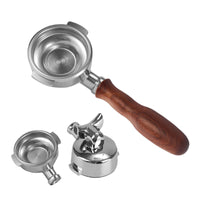 58mm Portafilter Suitable For La Marzocco 2 Spout Filter Basket Wood Handle