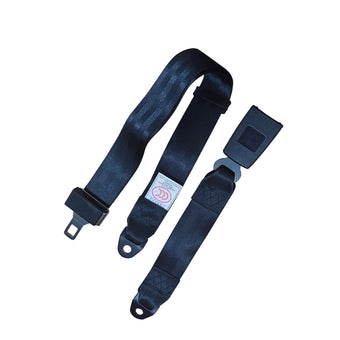 compare product 2 Point Retractable Adjustable Seat Lap Sash Belt Strap Suitable For Car Truck Set