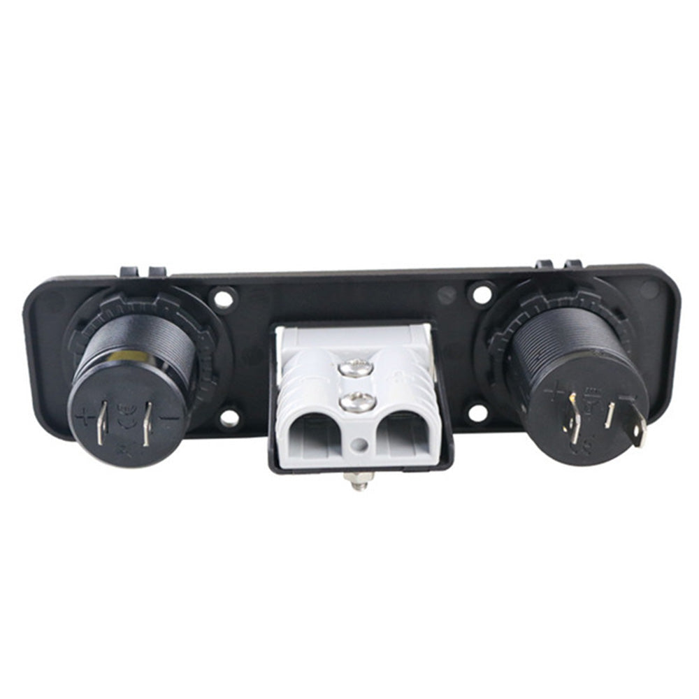 {{ 50 Amp Anderson Plug USB 3. 0 Cigarette Socket Flush Mount Recessed Plate REDARC }} - Buy Car Parts Online at {{ Kaka Auto Parts }}.