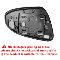 Left Side Mirror Glass with Back Plate Suitable For Toyota Yaris 2012-2017