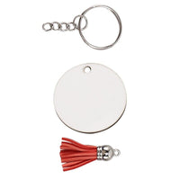 Bulk Keychain Ornament Set 150PCS Sublimation Blank Keychains Suitable For Crafts & Jewelry