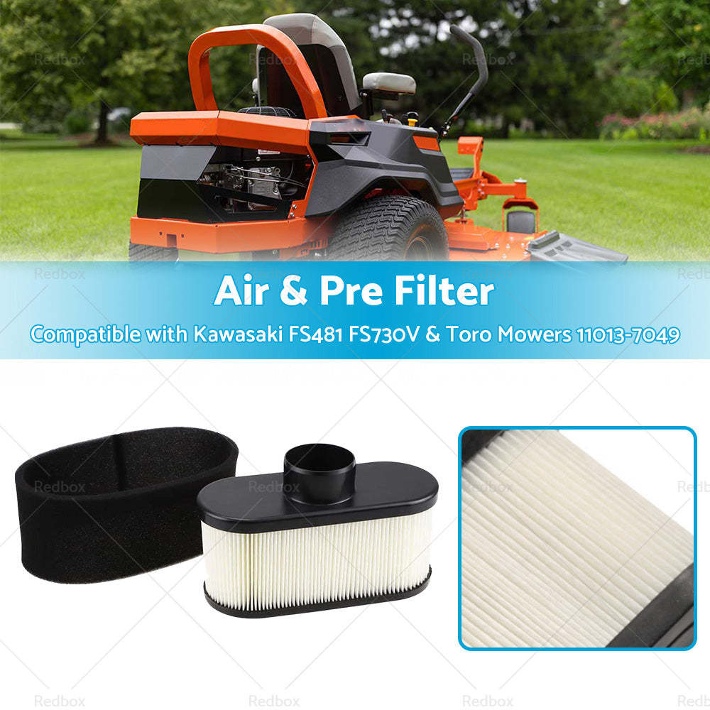 {{ Air  and  Pre Filter Suitable For Kawasaki FS481 FS730V  and  Toro Mowers 11013-7049 }} - Buy Car Parts Online at {{ Kaka Auto Parts }}.