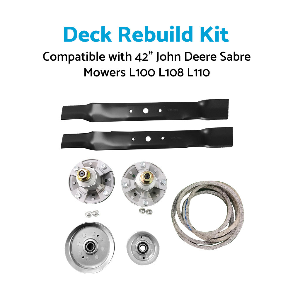 {{ Deck Rebuild Kit Suitable For 42inch John Deere Sabre Mowers L100 L108 L110 }} - Buy Car Parts Online at {{ Kaka Auto Parts }}.