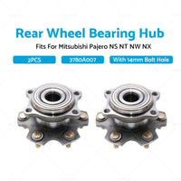 {{ 2x Rear Wheel Bearing Hub Fit For Mitsubishi Pajero NS NT NW NX 14mm Bolt Hole }} - Buy Car Parts Online at {{ Kaka Auto Parts }}.