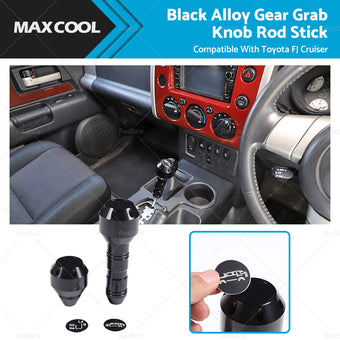 compare product Black Alloy Gear Grab Knob Rod Stick Suitable For Toyota FJ Cruiser 2007-2021