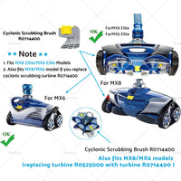 {{ 4PCS Activ Brush Scrubber For Zodiac MX6 MX8 AX10 AstralPool S10 Pool Cleaners }} - Buy Car Parts Online at {{ Kaka Auto Parts }}.