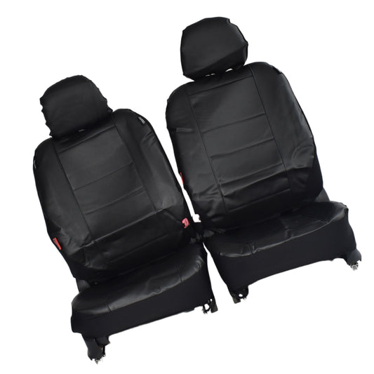 {{ Leather Look Seat Covers Black Suitable For Mazda BT-50 Single Cab 2011-2020 }} - Buy Car Parts Online at {{ Kaka Auto Parts }}.