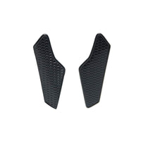 Wide Pure Black Motorcycle Gas Tank Pad Protector Decal Suitable For Motorbike