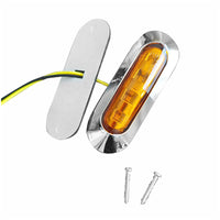 10x Clearance Light LED Side Marker Suitable For Truck Trailer Lorry Lamp Amber