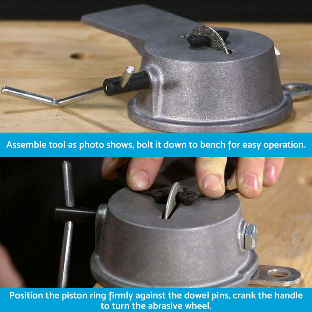 Piston Ring Gap Filer Tool Suitable For Ring Gap Filing Grinder Gapping Adjustment