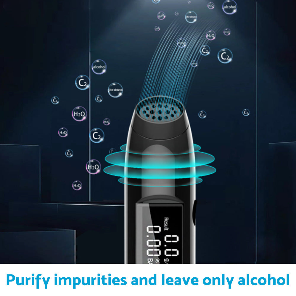 Portable LCD Digital Alcohol Breath Tester Personal Breathtester