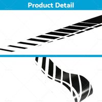 {{ 2x Racing Plaid Side Door Fender Skirt Stripes Decals Stickers Car Accessories }} - Buy Car Parts Online at {{ Kaka Auto Parts }}.