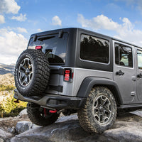 Smoked LED Tail Lights Rear Lamp Suitable For Jeep Wrangler JK 2007-2017