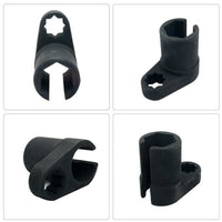 {{ Universal 22mm 1 or 2 inch  O2 Oxygen Sensor Offset Wrench Flare Nut Socket Removal Tool }} - Buy Car Parts Online at {{ Kaka Auto Parts }}.