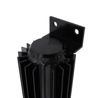 Oil Cooler Universal 12'' Aluminum Dual Pass Finned Transmission W Fittings SL