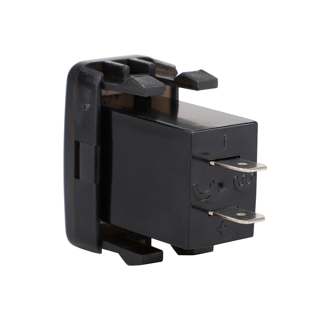 Dual USB Car Charger Socket 4.2A With Voltmeter Display Adapter Suitable For Toyota