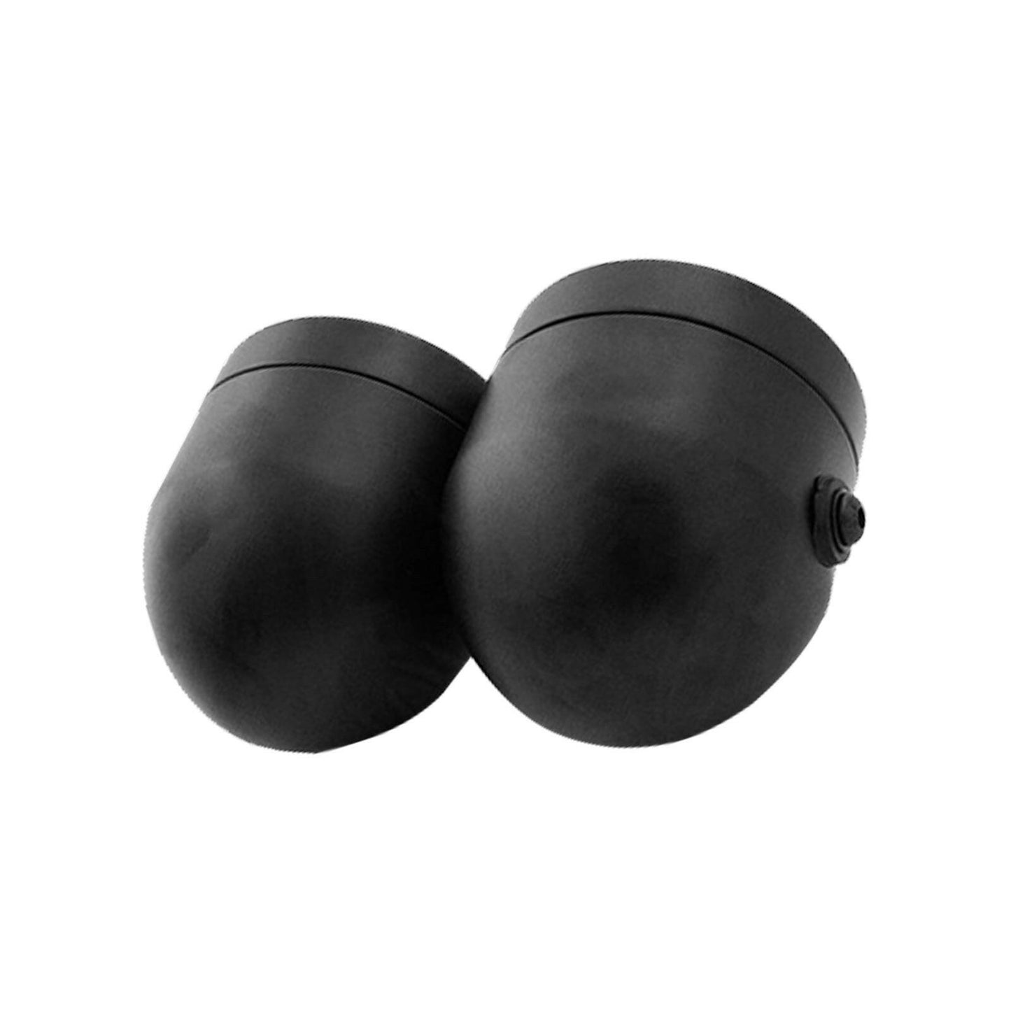 Black Twin Universal Headlight Dual Lamp Suitable For Motorcycle Street Fighter