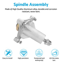 2xSpindle Assembly Suitable For 38-54inchHusqvarna Poulan Pro Mowers LT1597 LTH1797