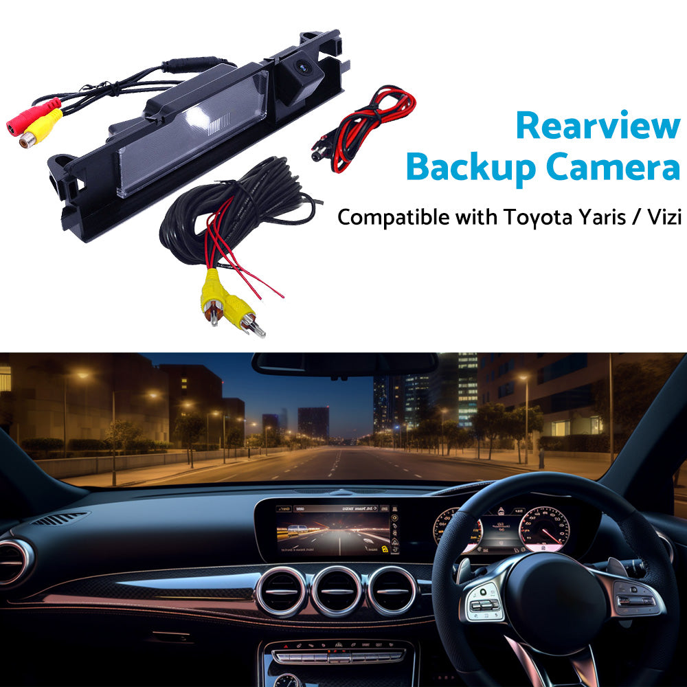 {{ Car Reverse Rear View Backup Camera Suitable for Toyota Yaris Vizi 2006-2012 }} - Buy Car Parts Online at {{ Kaka Auto Parts }}.