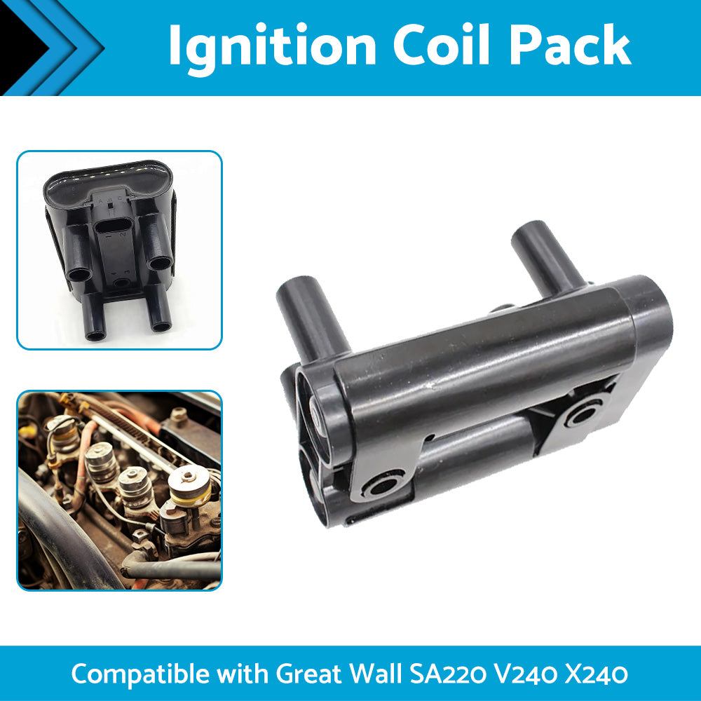 {{ Ignition Coil Pack Suitable for Great Wall SA220 V240 X240 2. 2L 2. 4L 19005270 }} - Buy Car Parts Online at {{ Kaka Auto Parts }}.
