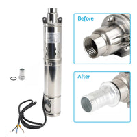 {{ 3in Deep Well Solar Bore Pump 48V 750W Submersible MPPT Screw Pump 140M }} - Buy Car Parts Online at {{ Kaka Auto Parts }}.