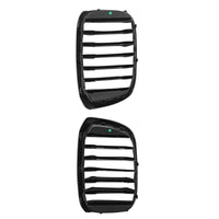 Front Bumper Grill Grille Suitable For BMW X3 G01 X4 G02 2018-2021 Gloss Black