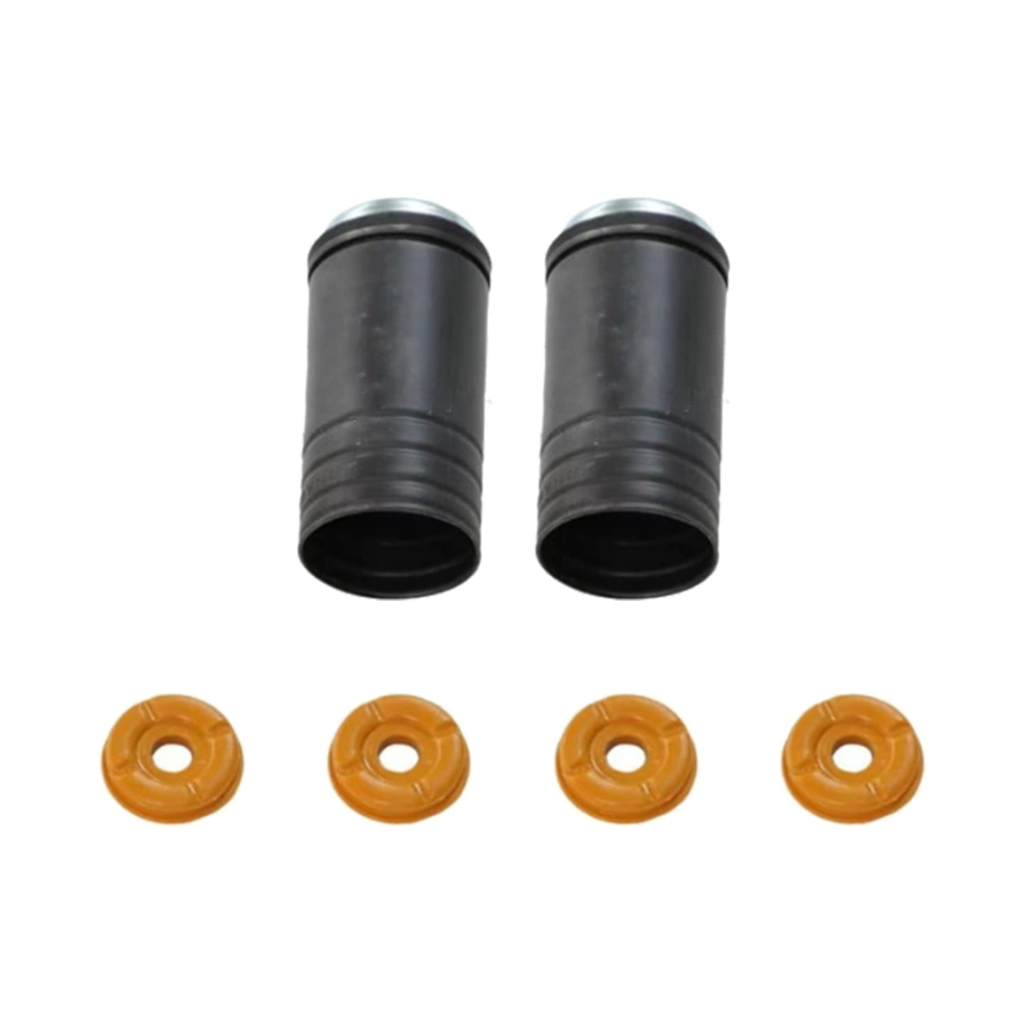 Pair Rear Bushing Bump Stop & Dust Cover Suitable For X5 E70 X6 E7133526776557