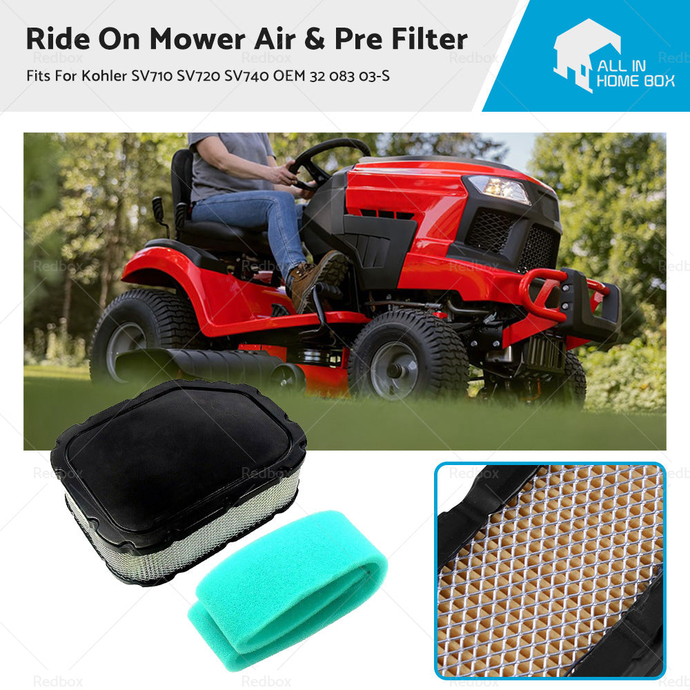 {{ Ride On Mower Air  and  Pre Filter For Kohler SV710 SV720 SV740 32 083 03-S }} - Buy Car Parts Online at {{ Kaka Auto Parts }}.