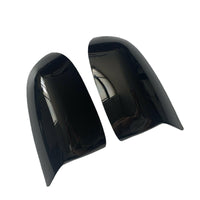 2x Black Rear Mirror Cover Caps Suitable For BMW X3 G01 / X4 G02 / X5 G05 / X6 G06