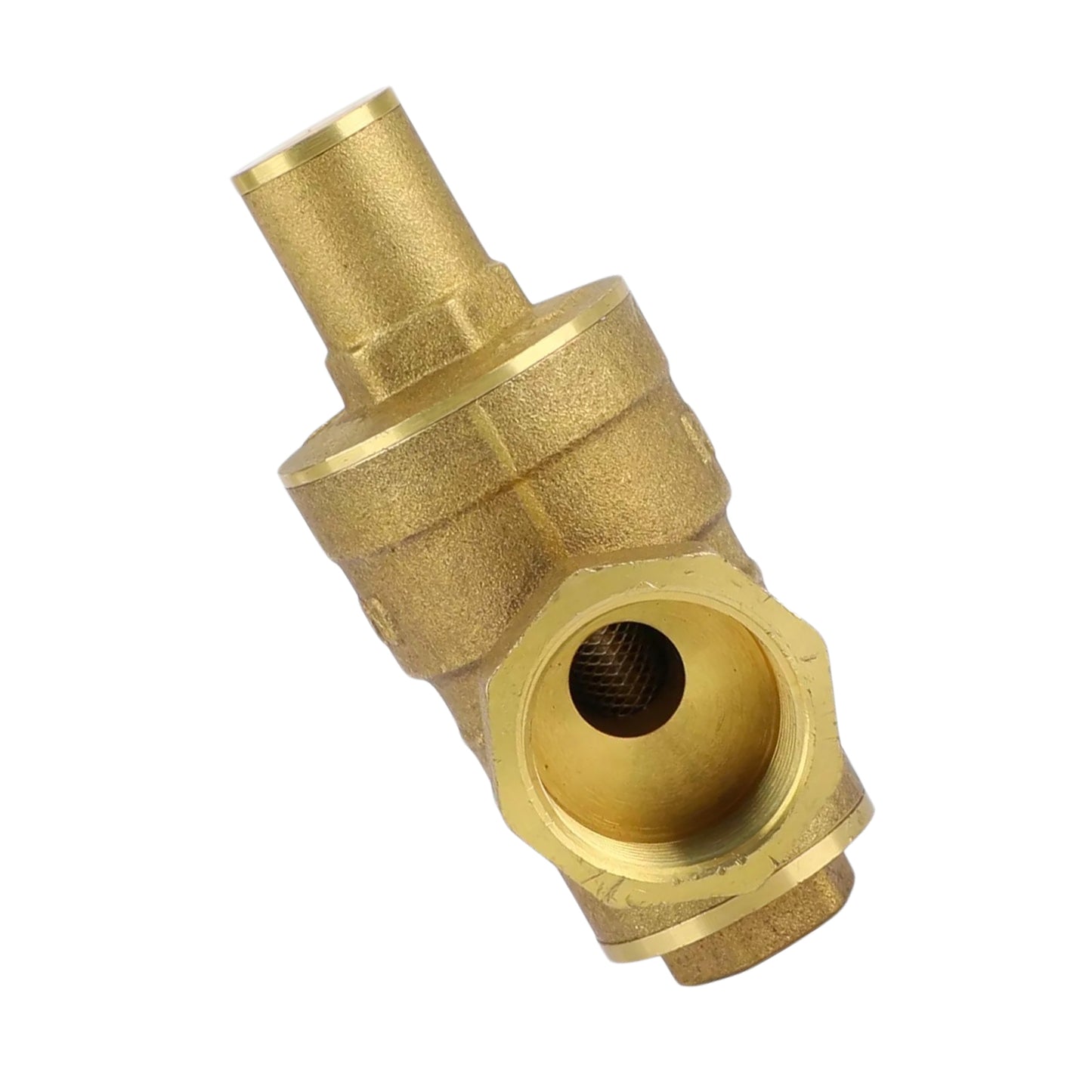 {{ DN15/20/25 Brass Adjustable Water Pressure Reducing Valve with Gauge }} - Buy Car Parts Online at {{ Kaka Auto Parts }}.