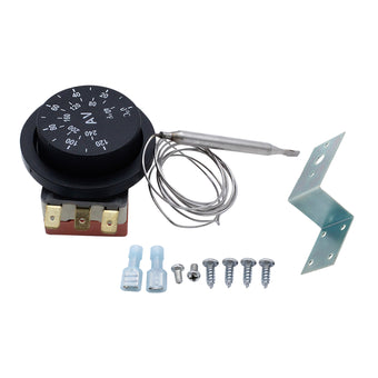 compare product 12V Adjustable Fan Thermostat Controller Kit Suitable For AU Adjustable Fan Thermostat Switch Temperature Control Probe 0-120°C