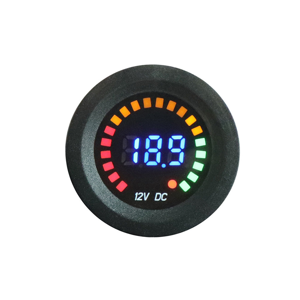 Battery Volt Meter Monitor LED Digital DC 12V Voltage Gauge Suitable For Car Boat Marine