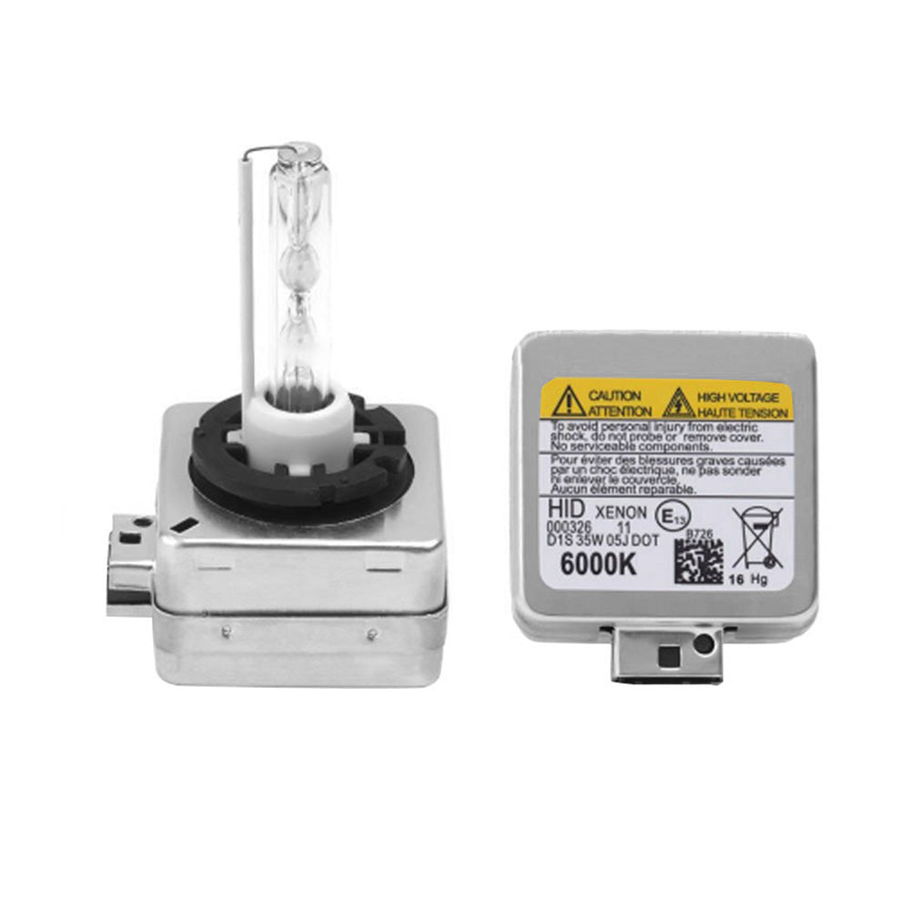 2x D1S HID 6000K Xenon Headlight Bulbs Suitable For BMW Mini Audi Volkswagen