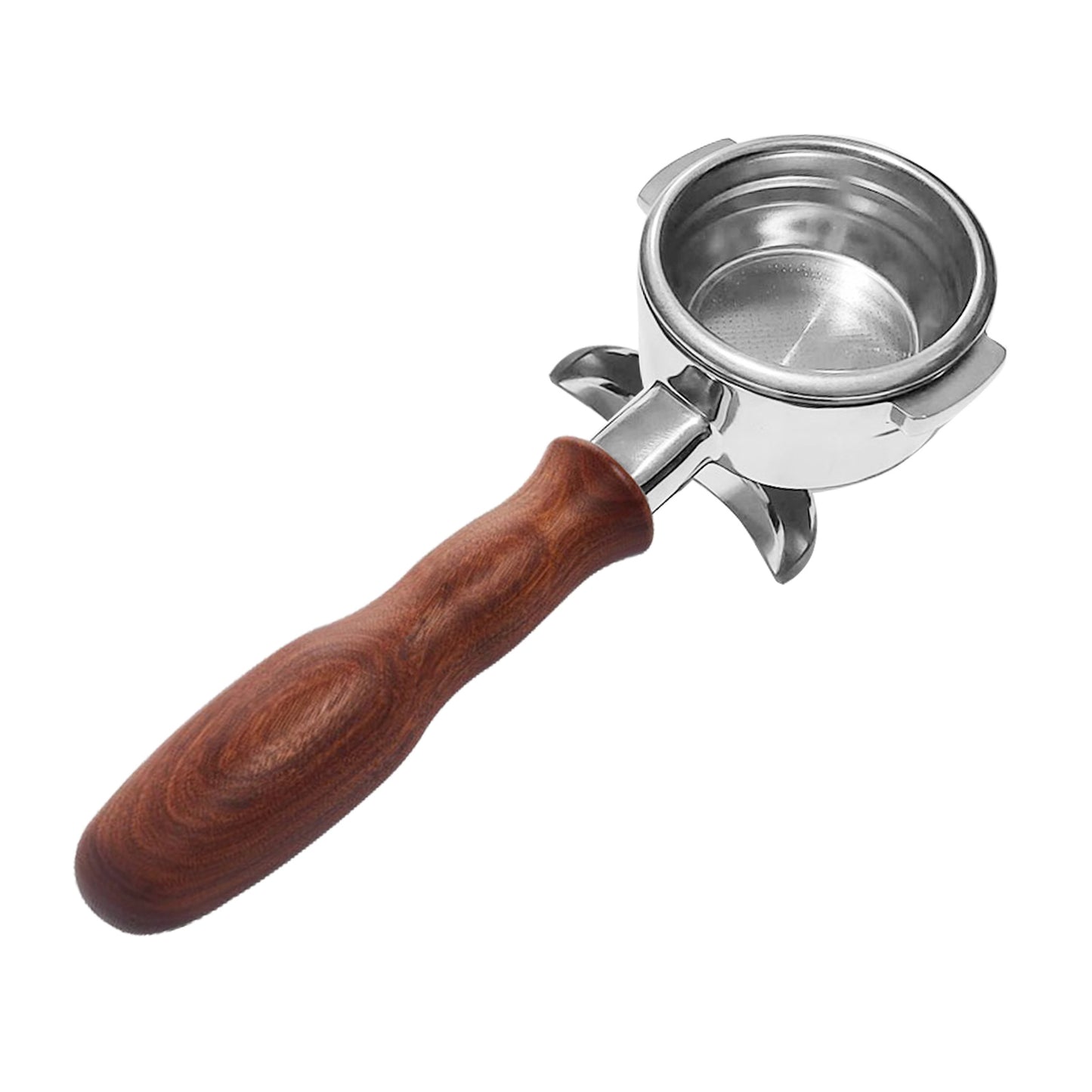 58mm Portafilter Suitable For La Marzocco 2 Spout Filter Basket Wood Handle