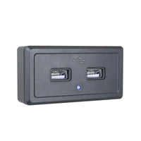Dual USB Port Fast Charger Socket Power Outlet Panel 3.1A Suitable For Motorcycle Car RV