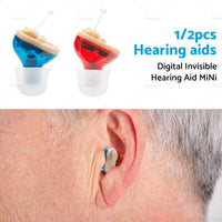 {{ Digital Invisible Hearing Aid MiNi CIC Small Sound Voice Amplifier Enhancer L R }} - Buy Car Parts Online at {{ Kaka Auto Parts }}.