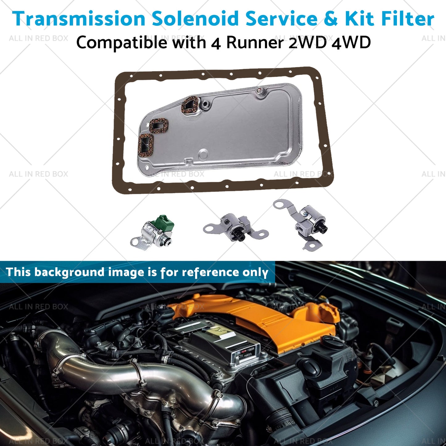 {{ Transmission Solenoid Service  and  Kit Filter Suitable for 4 Runner 2WD 4WD 00-04 }} - Buy Car Parts Online at {{ Kaka Auto Parts }}.