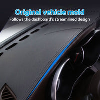 {{ Dash Mat Non-Slip Microfiber Leather Black Suitable For LDV D90 2.0L 2017-2024 }} - Buy Car Parts Online at {{ Kaka Auto Parts }}.