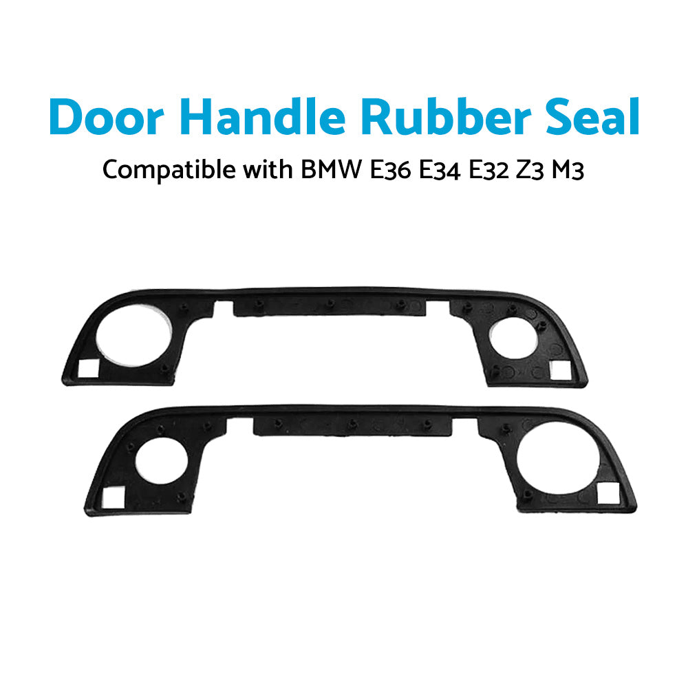 {{ 2PCS Exterior Door Handle Rubber Seals Set Suitable for BMW E36 E34 E32 Z3 M3 }} - Buy Car Parts Online at {{ Kaka Auto Parts }}.