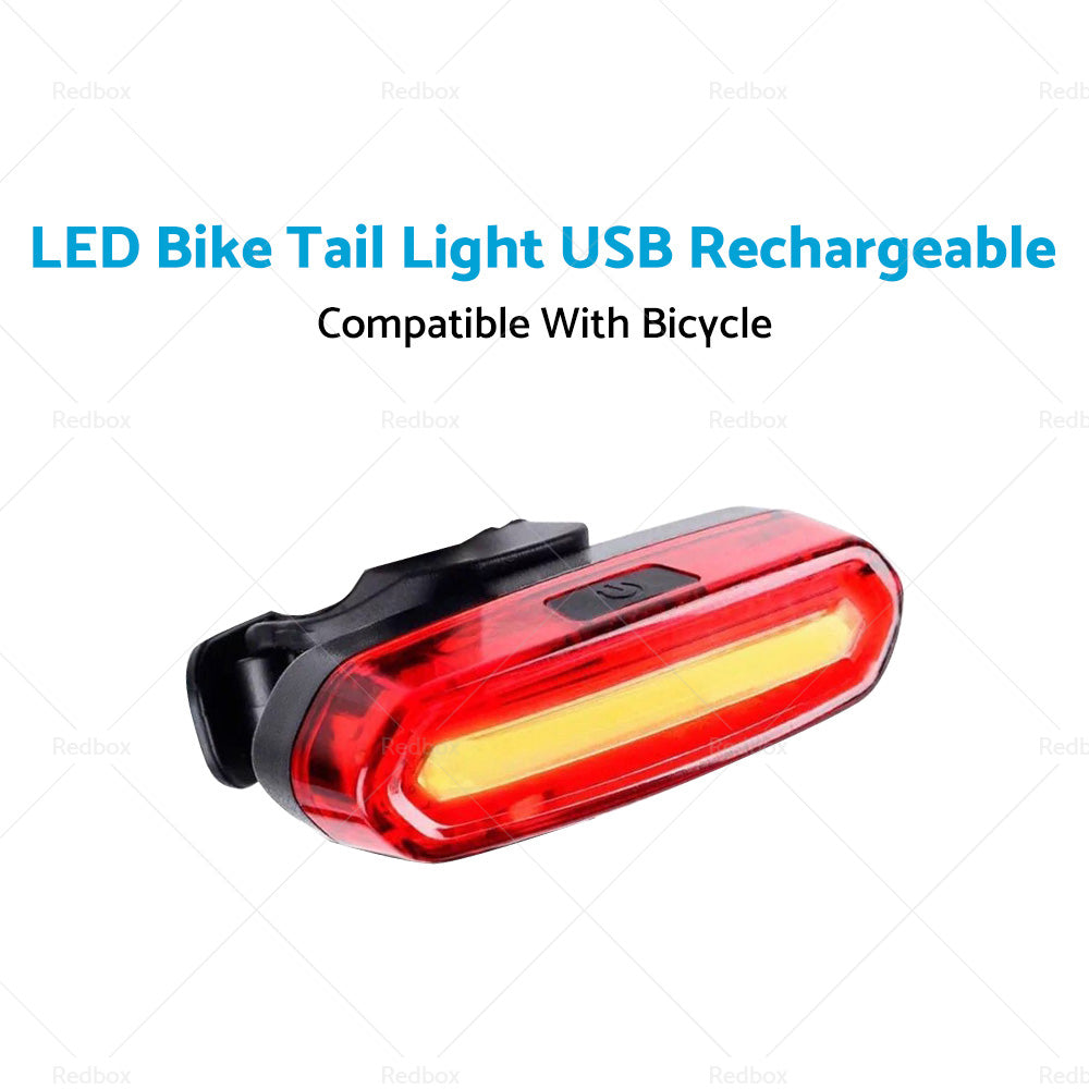 {{ 120 Lumens LED Bike Tail Light USB Rechargeable Powerful Bicycle Rear Light }} - Buy Car Parts Online at {{ Kaka Auto Parts }}.