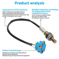 Post-Cat Rear Oxygen Sensor Suitable For Holden Cruze JG / JH F18D4 1.8 55566648