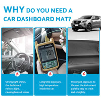 {{ Non-Slip Dash Mat Suitable for Mazda CX3 DK 2.0 (2015-2023), Protects Dash }} - Buy Car Parts Online at {{ Kaka Auto Parts }}.