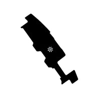 Black Dash Mat Suitable for BYD SHARK 6 with Heads Up Display 2024-2026