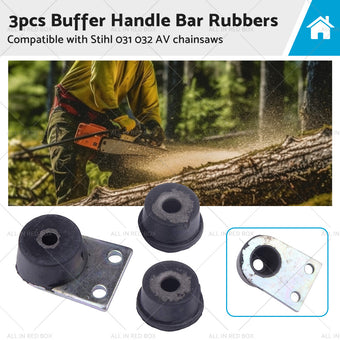 compare product 3PCS Buffer Handle Bar Rubber Suitable for Stihl 031 032 AV Chainsaw