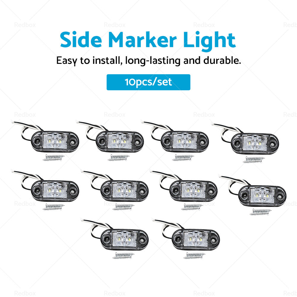 {{ LED Side Marker Clearance Lights Indicators Suitable For Trailer Truck RV 12 24V }} - Buy Car Parts Online at {{ Kaka Auto Parts }}.